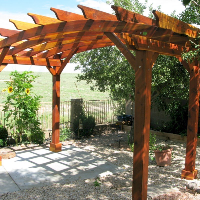 Arched Open Sky Pergolas