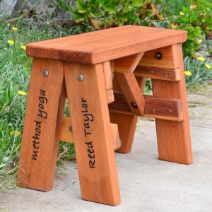 Classic Wooden Picnic Bench | Forever Redwood