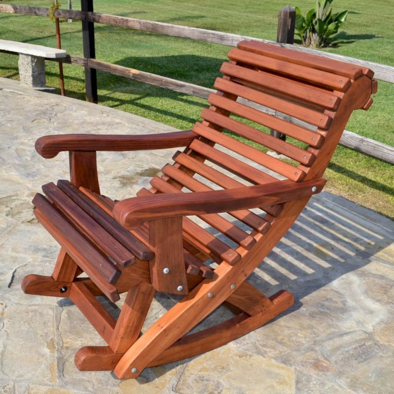 Ensenada Wooden Rocking Chair