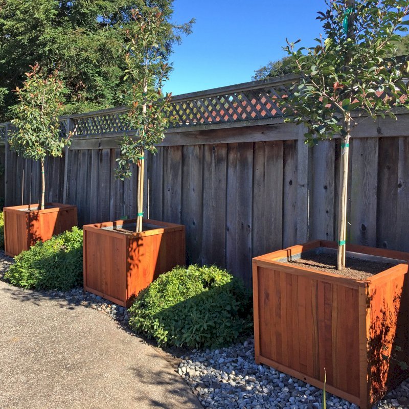 The Napa Planters, Built to Last Decades | Forever Redwood