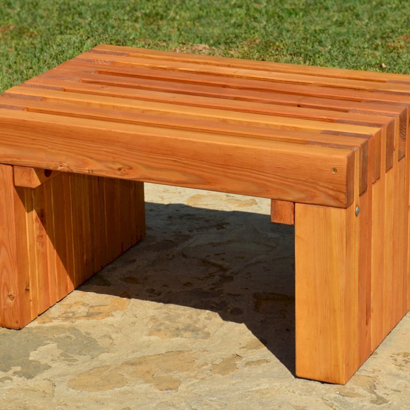 San Diego Portside Wooden Bench