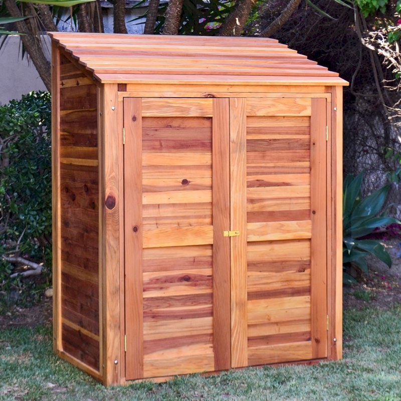 Storage Sheds, Custom Made Redwood Sheds