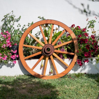 The 19th Century Wild West Wagon Wheel