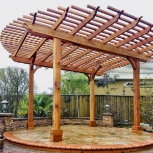 The Round Pergola, Forever Redwood