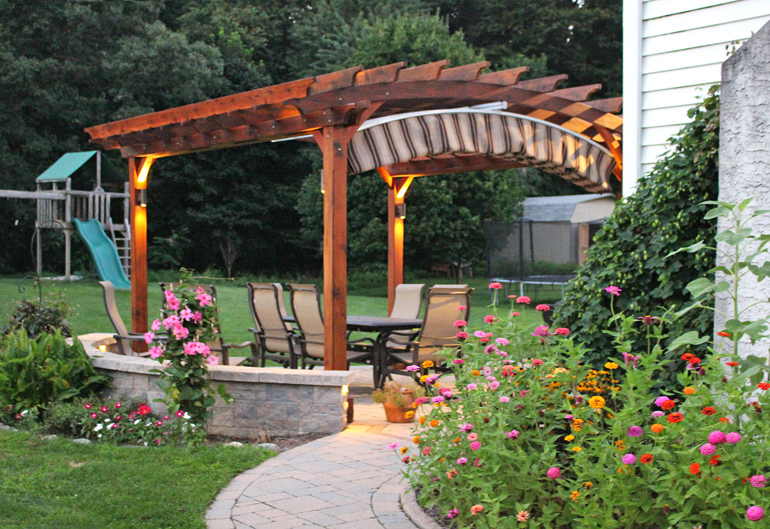 Arched Open Sky Pergolas