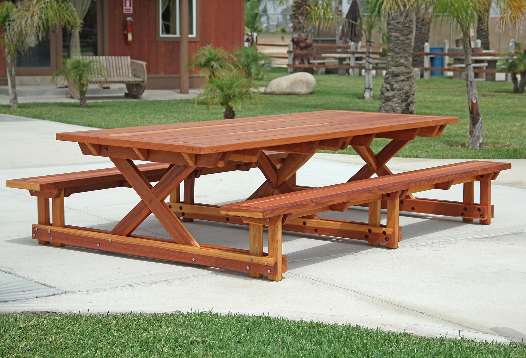 Picnic Table Bench For Dining Room