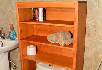 bathroom shelf organizer